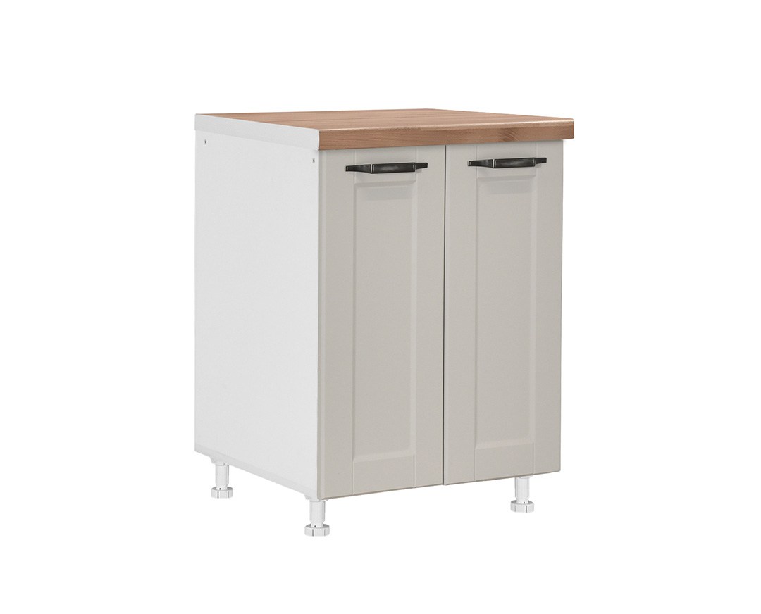MATIS Επιδαπέδιο ντουλάπι κουζίνας CONTEMPO D60 Άμμου 60x60x85εκ. MATISKD6068 MATIS Επιδαπέδιο ντουλάπι κουζίνας CONTEMPO D60 Άμμου 60x60x85εκ. MATISKD6068