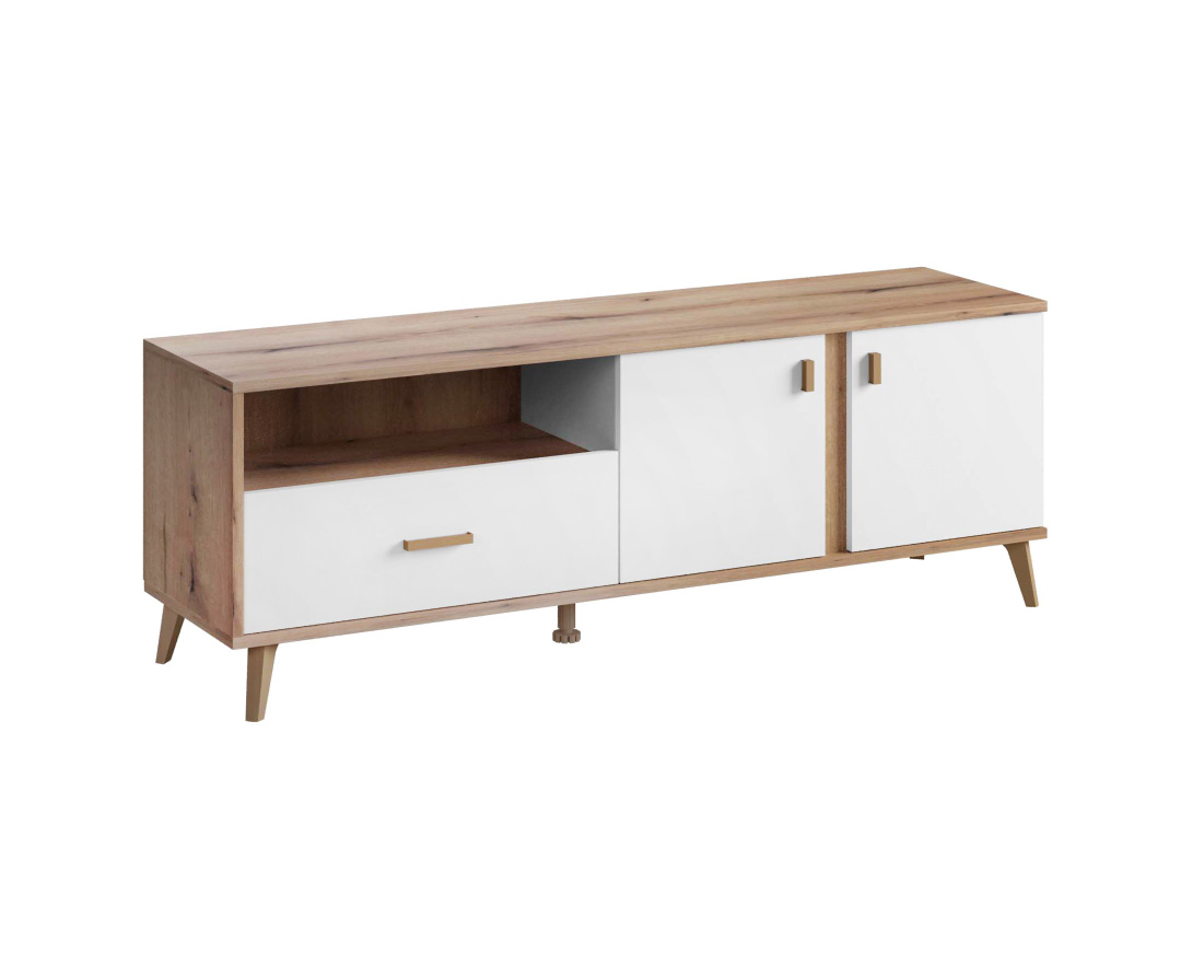 MATIS Έπιπλο TV PORTO artisan/ λεύκο 154,2x40x51,6 MATIS180275 MATIS Έπιπλο TV PORTO artisan/ λεύκο 154,2x40x51,6 MATIS180275