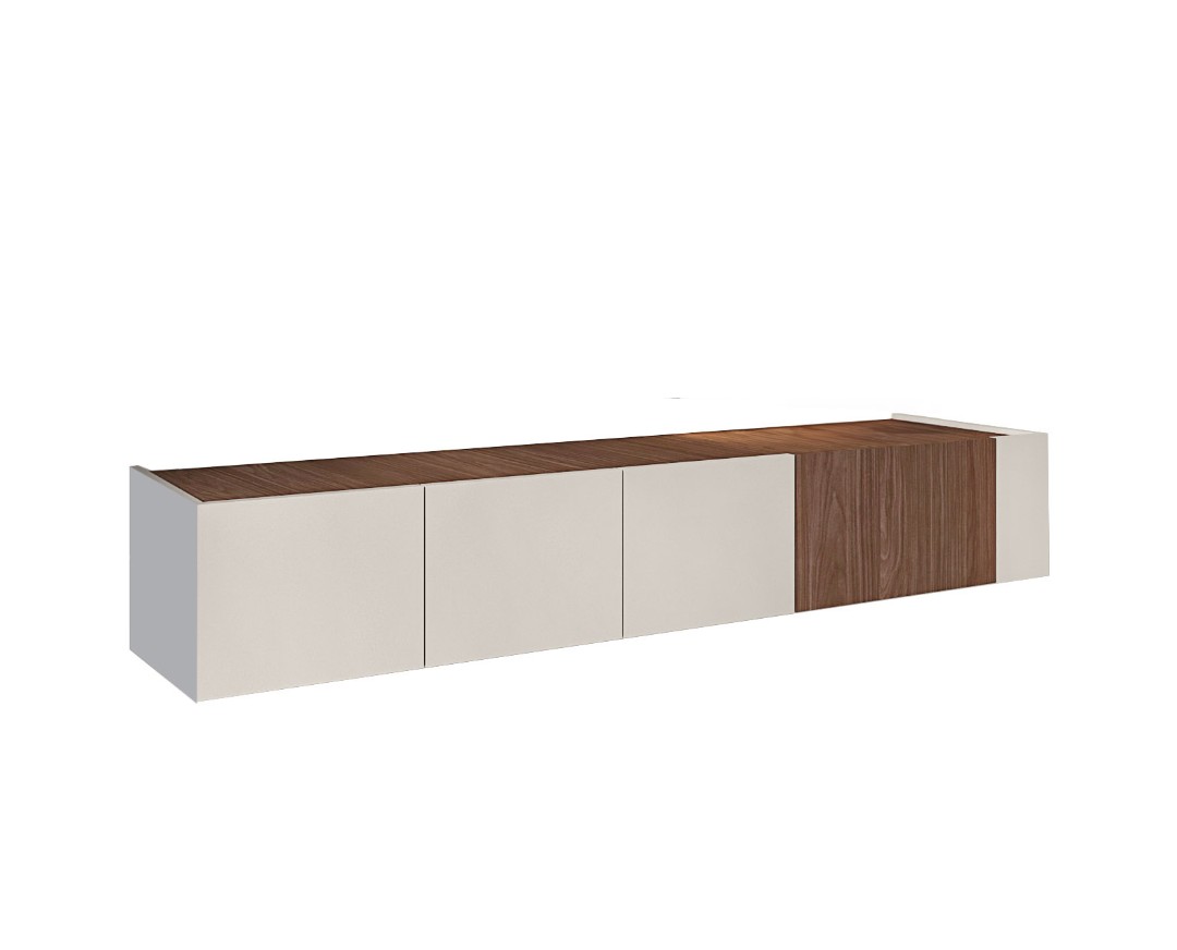 MATIS Επιτοίχιο έπιπλο TV SMART καρυδί/ κασμίρ 180x40x28,5 MATIS850681 MATIS Επιτοίχιο έπιπλο TV SMART καρυδί/ κασμίρ 180x40x28,5 MATIS850681