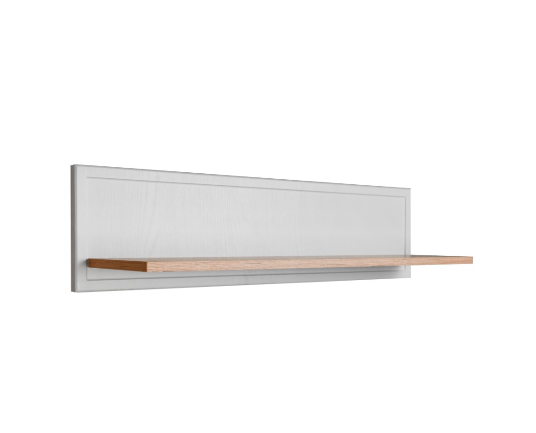 MATIS Επιτοίχιο ράφι ALBA κανέλα/ λευκό 87,5x22x22 MATIS890577 MATIS Επιτοίχιο ράφι ALBA κανέλα/ λευκό 87,5x22x22 MATIS890577