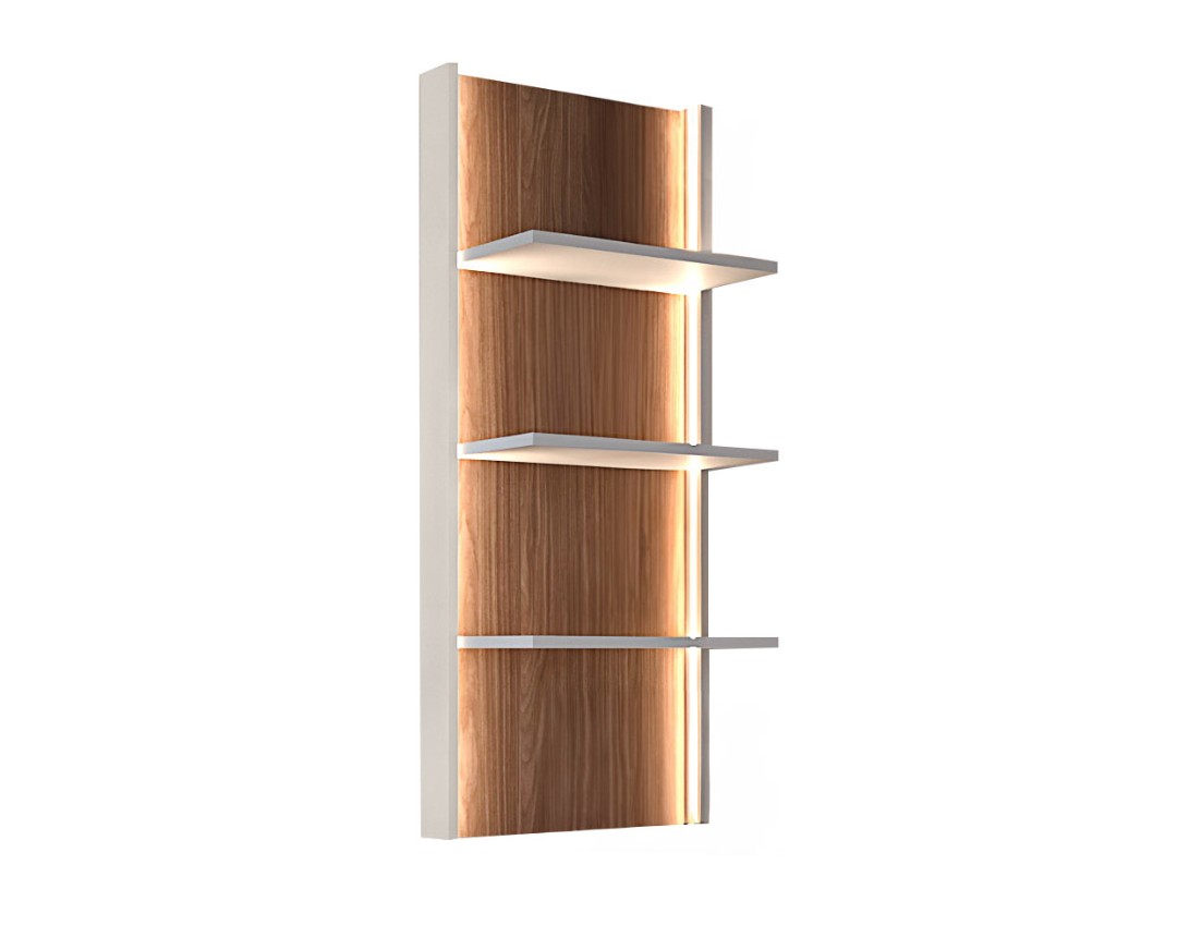 MATIS Επιτοίχιο ράφι SMART καρυδί/ κασμίρ 54,5x22x121 MATIS850781 MATIS Επιτοίχιο ράφι SMART καρυδί/ κασμίρ 54,5x22x121 MATIS850781