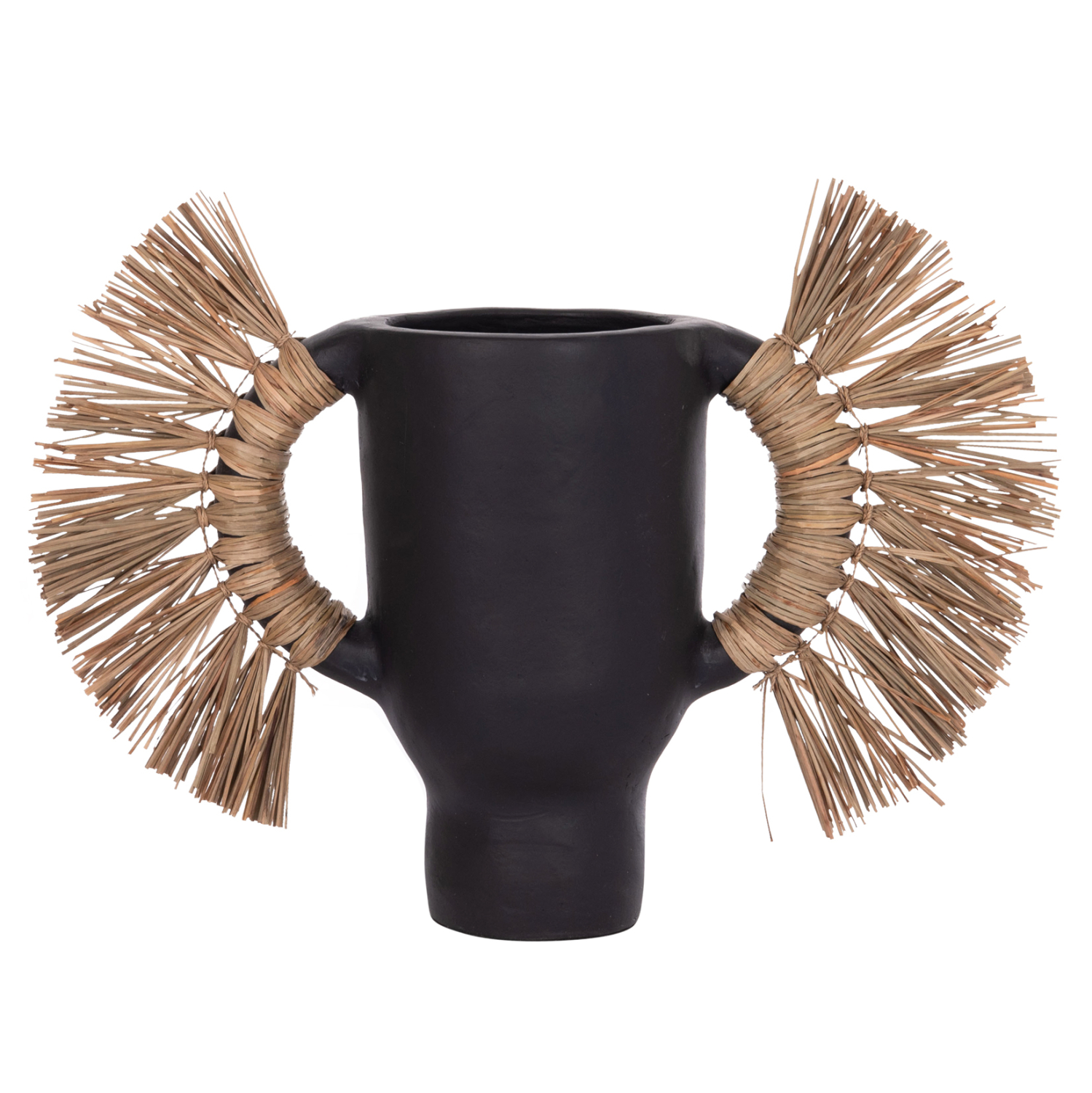 Intrahome ΕΠΙΤΡΑΠΕΖΙΟ ΔΙΑΚΟΣΜΗΤΙΚΟ ΒΑΖΟ CASABLANCALICCASABLANCA .01S ΜΑΥΡΗ ΤΕΡΑΚΟΤΑ & GRCASABLANCASS--55x19x34Υεκ intraho-1524246