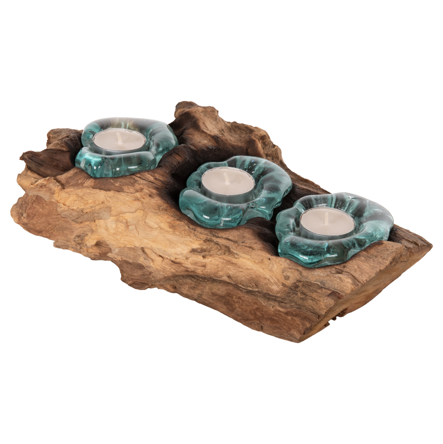 Intrahome ΕΠΙΤΡΑΠΕΖΙΟ ΔΙΑΚΟΣΜΗΤΙΚΟ ΓΙΑ ΚΕΡΙΑ 3 ΘΕΣΕΩΝ ΜΑΣΙΦ ΞΥΛΟ ΤΕΑΚ & ΓΥΑΛΙ-ΦΥΣΙΚΟ intraho-1521963