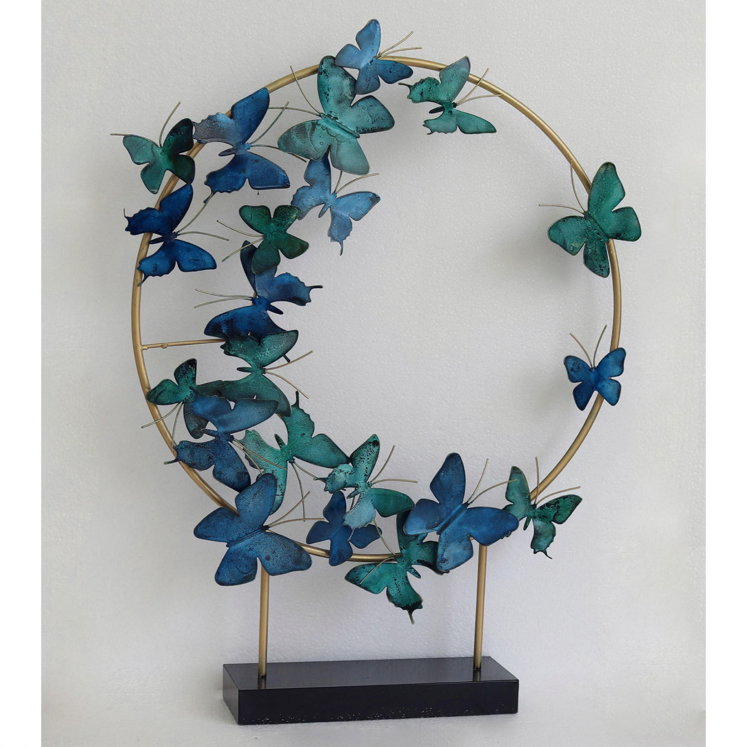 Intrahome ΕΠΙΤΡΑΠΕΖΙΟ ΜΕΤΑΛΛΙΚΟ ΔΙΑΚΟΣΜΗΤΙΚΟ ΓΚΡΙ ΛΕΥΚΟ 65x9x54,5Y εκ. intraho-1521860