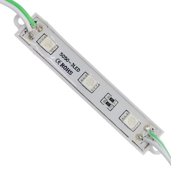 65003 GloboStar® 20 Τεμάχια x LED Module 3 SMD 5050 0.8W 12V 50lm IP65 Αδιάβροχο Πράσινο GloboStar 65003 65003 GloboStar® 20 Τεμάχια x LED Module 3 SMD 5050 0.8W 12V 50lm IP65 Αδιάβροχο Πράσινο GloboStar 65003
