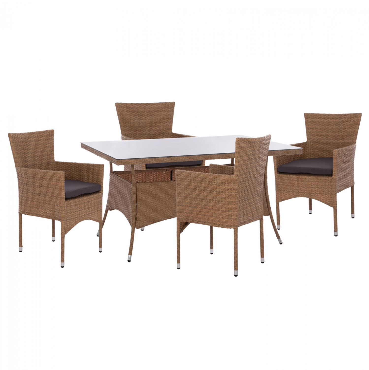 ΣΕΤ ΤΡΑΠΕΖΑΡΙΑΣ 5ΤΜΧ ΤΡΑΠ. 150Χ90 & ΠΟΛΥΘΡΟΝΕΣ WICKER RATTAN ΜΠΕΖ ΚΑΦΕ FB911714.02 ΣΕΤ ΤΡΑΠΕΖΑΡΙΑΣ 5ΤΜΧ ΤΡΑΠ. 150Χ90 & ΠΟΛΥΘΡΟΝΕΣ WICKER RATTAN ΜΠΕΖ ΚΑΦΕ FB911714.02