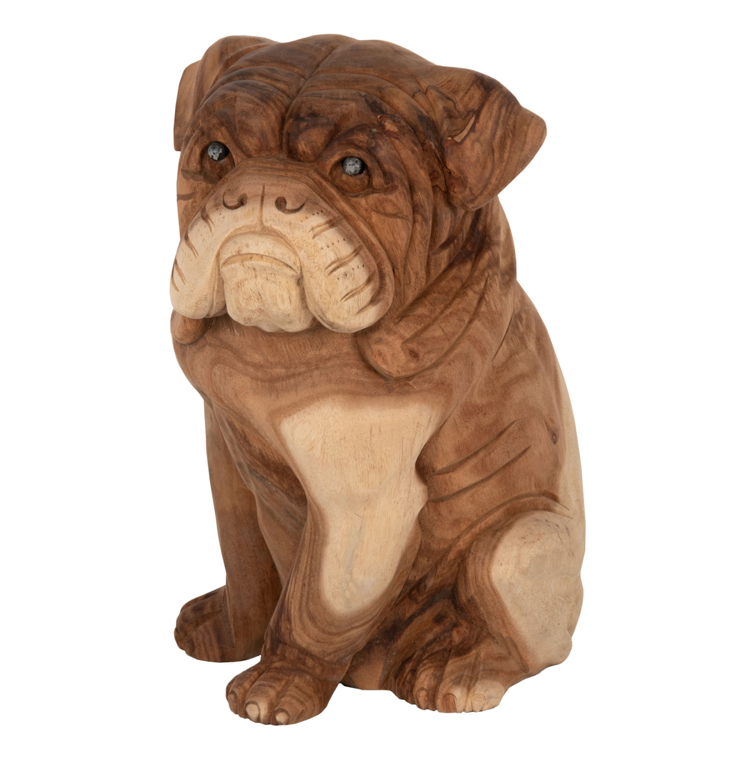 ΔΙΑΚΟΣΜΗΤΙΚΟ ΔΑΠΕΔΟΥ DOZER BULLDOG ΞΥΛO SUAR ΣΕ ΦΥΣΙΚΟ ΧΡΩΜΑ FB97924 26x27x40Y εκ.