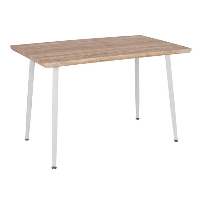 ΤΡΑΠΕΖΙ ΤΡΑΠΕΖΑΡΙΑΣ PALOMA FB98334.02, 120X70X76,5- SONOMA, ΛΕΥΚΑ ΠΟΔΙΑ ΤΡΑΠΕΖΙ ΤΡΑΠΕΖΑΡΙΑΣ PALOMA FB98334.02, 120X70X76,5- SONOMA, ΛΕΥΚΑ ΠΟΔΙΑ