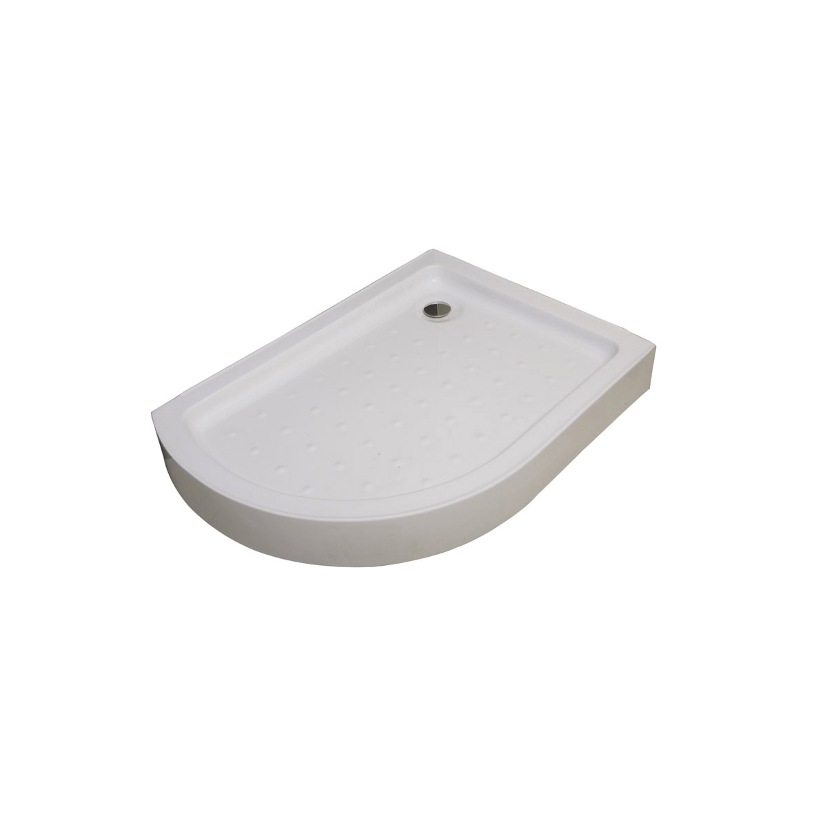 KARAG  FLORA Ντουζιέρα ασύμμετρη ημικυκλική ακρυλική δεξιά FLORA650 KARAG 90x120x5,5cm KARAG-5206836301587