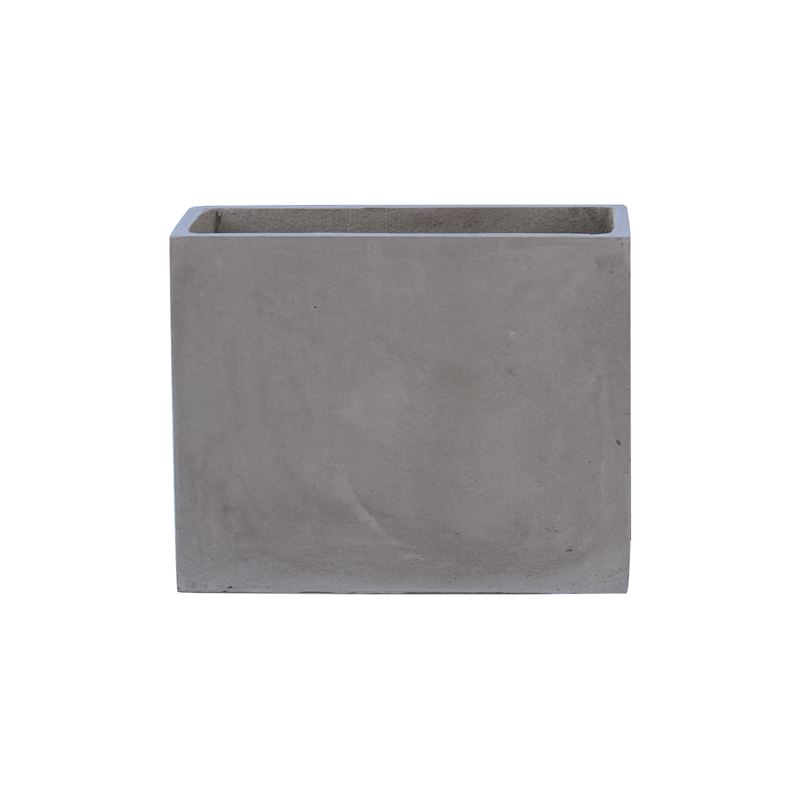 WOODWELL Ε6301,AFLOWER POT-2 Cement Grey 50x20x40cm 50x20x40cm Ε6301,A
