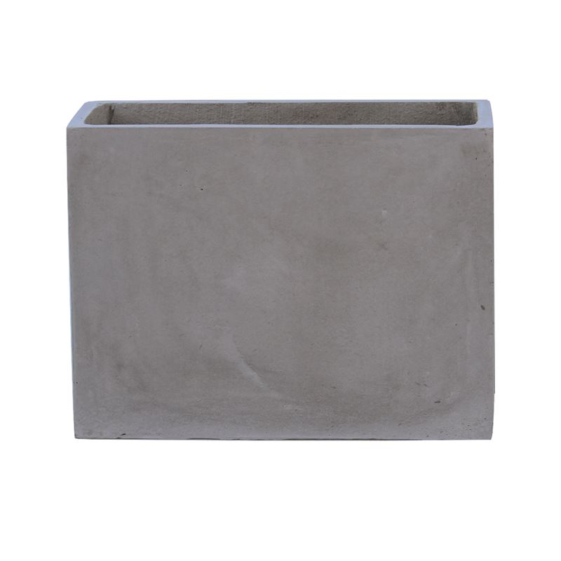 WOODWELL Ε6301,CFLOWER POT-2 Cement Grey 70x40x50cm 70x40x50cm Ε6301,C