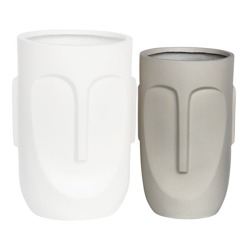 WOODWELL Ε6321,ΑFLOWER POT-TOTEM Φ32x52cm, Cement Απόχρωση Sand Φ32x52cm Ε6321,Α WOODWELL Ε6321,ΑFLOWER POT-TOTEM Φ32x52cm, Cement Απόχρωση Sand Φ32x52cm Ε6321,Α