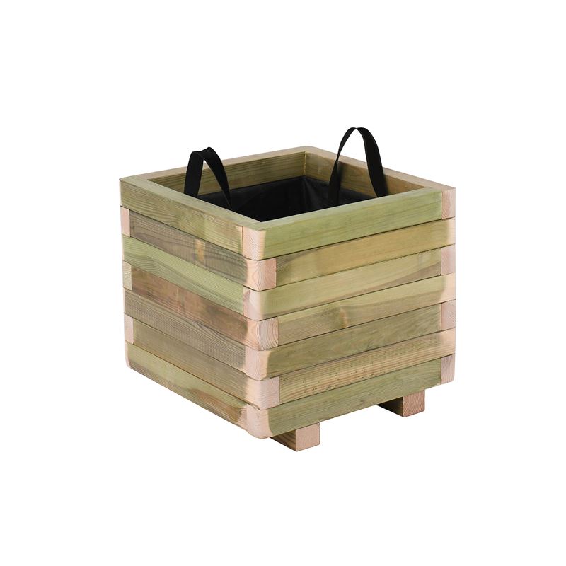WOODWELL Ε2231FLOWER POT WOOD Γλάστρα, Εμποτισμού Pine, Απόχρωση Φυσικό, 40x40x36cm 40x40x36cm Ε2231 WOODWELL Ε2231FLOWER POT WOOD Γλάστρα, Εμποτισμού Pine, Απόχρωση Φυσικό, 40x40x36cm 40x40x36cm Ε2231