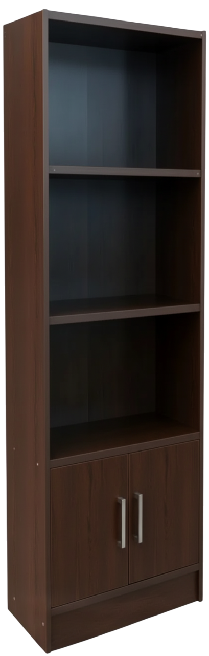 Βιβλιοθήκη Eliot 3s 2d-Wenge Mήκος 60.0 Βάθος 30.0 Ύψος 180.0 162843789