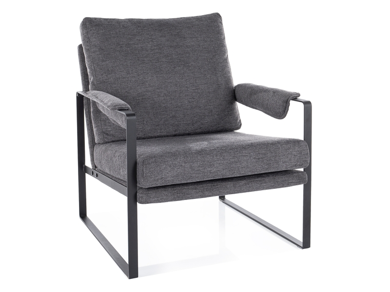 FOTEL FOCUS BREGO CIEMNY SZARY 18 DIOMMI-80-3617