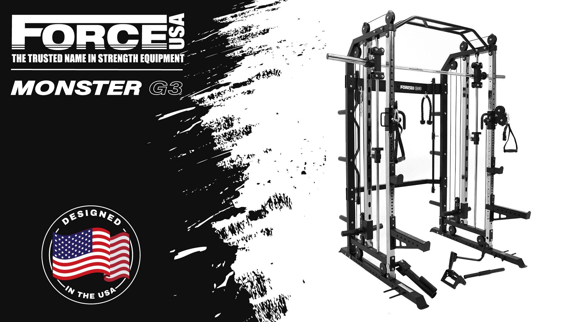 Force USA Fitness Equipment Force USA G3 (Smith, Crossover, Κλωβός Δύναμης) Λ-643 Force USA Fitness Equipment Force USA G3 (Smith, Crossover, Κλωβός Δύναμης) Λ-643