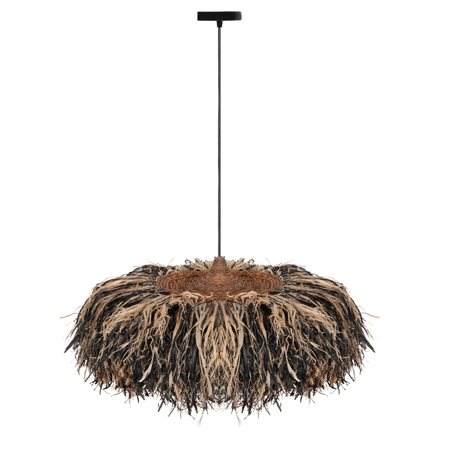 Intrahome ΦΩΤΙΣΤΙΚΟ ΟΡΟΦΗΣ ORDEM ΚΑΠΕΛΟ ΙΝΕΣ SISCASABLANCAL & ΜΠΑΝΑΝΑΣ-ΜΑΥΡΟ & ΦΥΣΙΚΟ Φ75εκ intraho-1622103