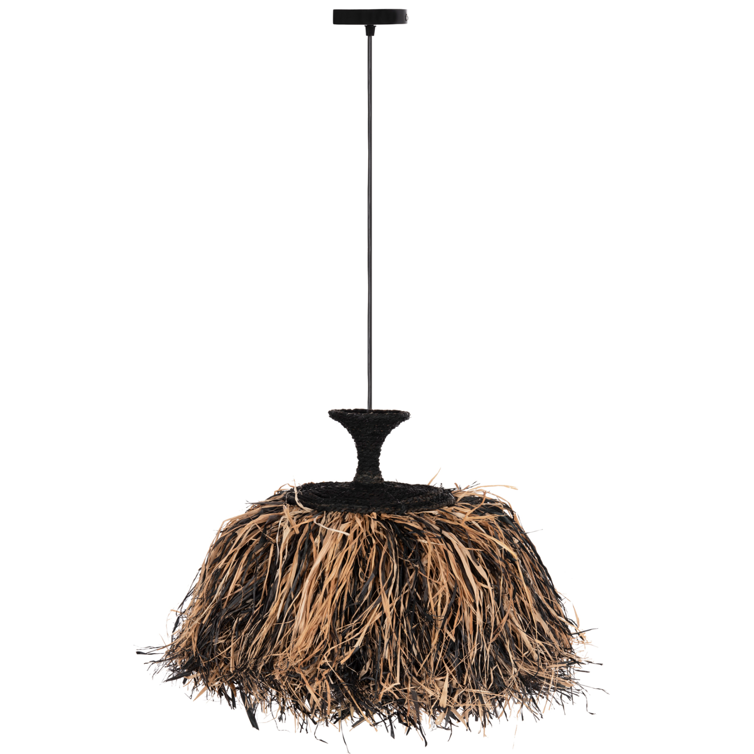 Intrahome ΦΩΤΙΣΤΙΚΟ ΟΡΟΦΗΣ ORDEM ΚΑΠΕΛΟ ΙΝΕΣ SISCASABLANCAL & ΜΠΑΝΑΝΑΣ-ΜΑΥΡΟ & ΦΥΣΙΚΟ Φ60x50Υεκ intraho-1622104