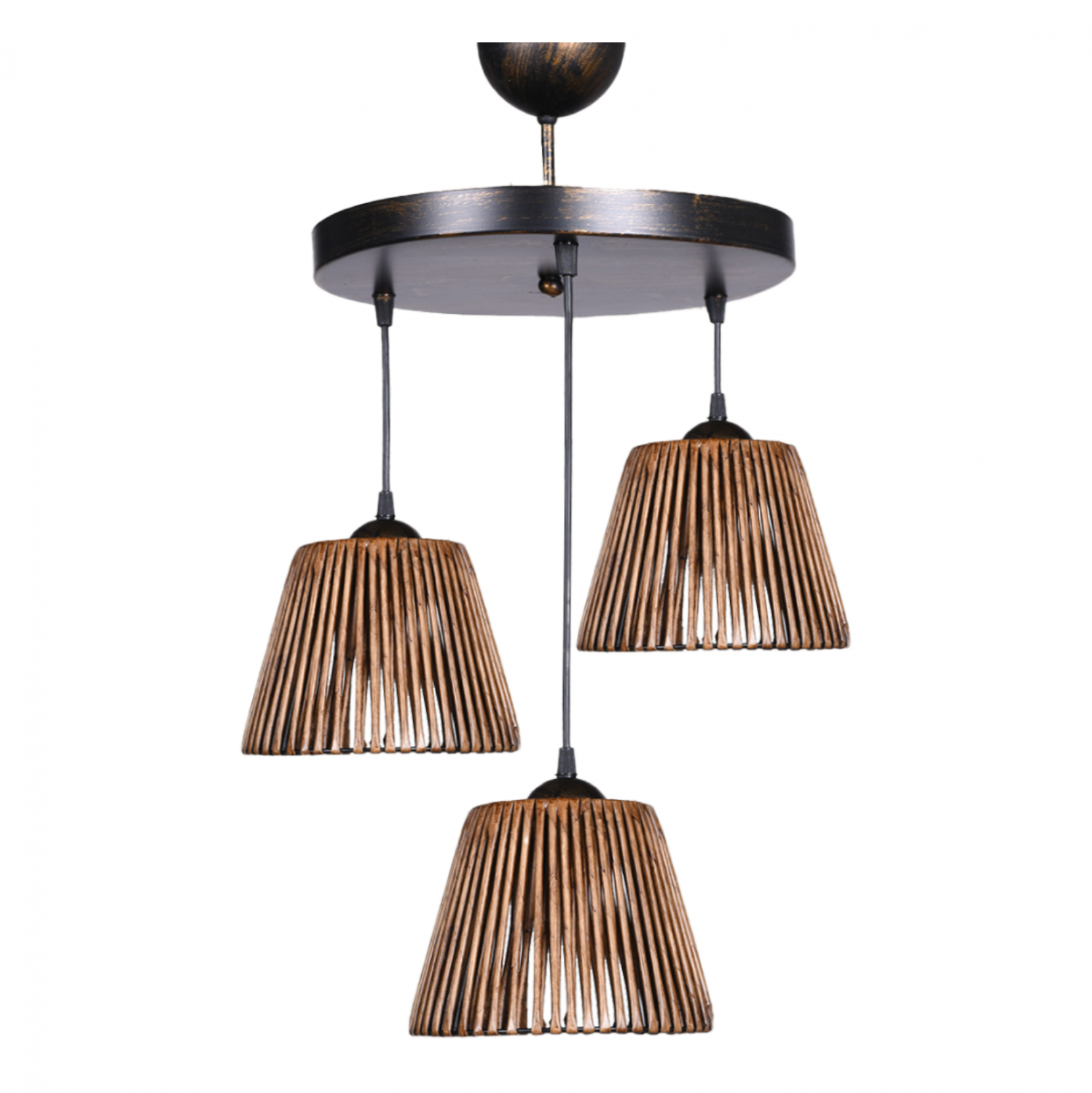 Intrahome ΦΩΤΙΣΤΙΚΟ ΟΡΟΦΗΣ ΕΣΩΤΕΡΙΚΟΥ ΧΩΡΟΥ ΚΡΕΜΑΣΤΟ 3ΦΩΤΟ ΜΠΡΟΝΖΕ 20x16x90Υεκ. intraho-1645510