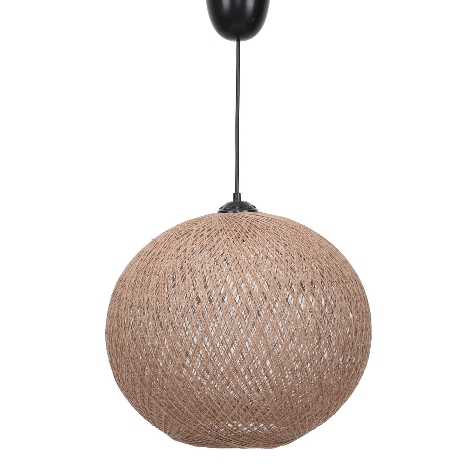 ΦΩΤΙΣΤΙΚΟ ΟΡΟΦΗΣ ΚΡΕΜΑΣΤΟ ΑΠΟ ΣΧΟΙΝΙ ΜΠΟΡΝΤΟ ΛΕΥΚΟ HM7653.06 Φ30x80Y εκ.