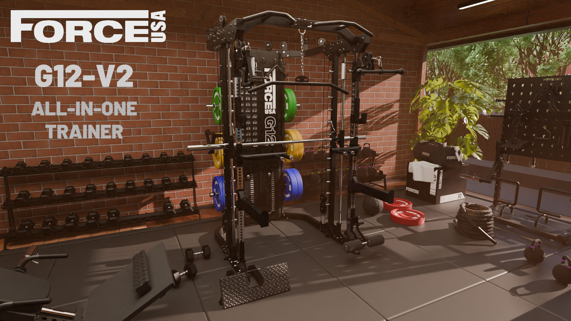 Force USA Fitness Equipment Force USA G12-V2 All-In-One Trainer 314666299