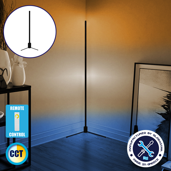 GLOBO-100-10 GloboStar® Μοντέρνο Minimal Επιδαπέδιο Μαύρο Φωτιστικό 100cm LED 16 Watt με Ασύρματο Χειριστήριο Αφής 2.4G RF & Dimmer CCT – Ψυχρό – Ημέρας – Θερμό GloboStar ALIEN Design GLOBO-100-10 GLOBO-100-10 GloboStar® Μοντέρνο Minimal Επιδαπέδιο Μαύρο Φωτιστικό 100cm LED 16 Watt με Ασύρματο Χειριστήριο Αφής 2.4G RF & Dimmer CCT – Ψυχρό – Ημέρας – Θερμό GloboStar ALIEN Design GLOBO-100-10