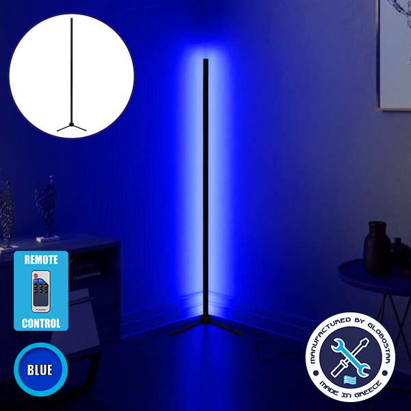 GLOBO-200-6 GloboStar® Μοντέρνο Minimal Επιδαπέδιο Μαύρο Φωτιστικό 200cm LED 32 Watt με Ασύρματο Χειριστήριο RF & Dimmer Μπλε GloboStar ALIEN Design GLOBO-200-6 GLOBO-200-6 GloboStar® Μοντέρνο Minimal Επιδαπέδιο Μαύρο Φωτιστικό 200cm LED 32 Watt με Ασύρματο Χειριστήριο RF & Dimmer Μπλε GloboStar ALIEN Design GLOBO-200-6