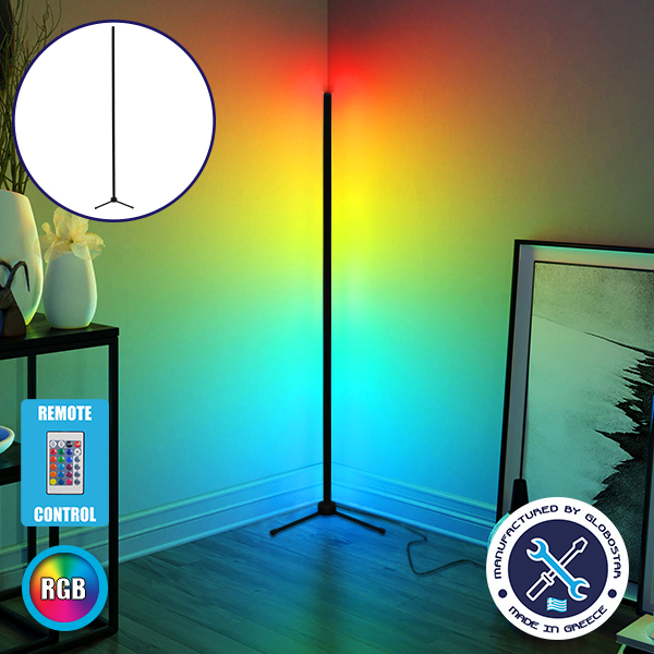 GLOBO-250-8 GloboStar® Μοντέρνο Minimal Επιδαπέδιο Μαύρο Φωτιστικό 250cm LED 40 Watt με Ασύρματο Χειριστήριο RF & Dimmer RGB GloboStar ALIEN Design GLOBO-250-8 GLOBO-250-8 GloboStar® Μοντέρνο Minimal Επιδαπέδιο Μαύρο Φωτιστικό 250cm LED 40 Watt με Ασύρματο Χειριστήριο RF & Dimmer RGB GloboStar ALIEN Design GLOBO-250-8