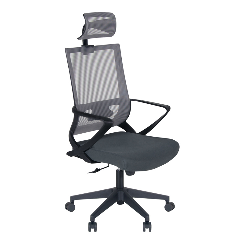 Καρέκλα γραφείου Cooper Megapap με ύφασμα Mesh σε χρώμα γκρι 59x56x123/134εκ. GP003-0001 Καρέκλα γραφείου Cooper Megapap με ύφασμα Mesh σε χρώμα γκρι 59x56x123/134εκ. GP003-0001