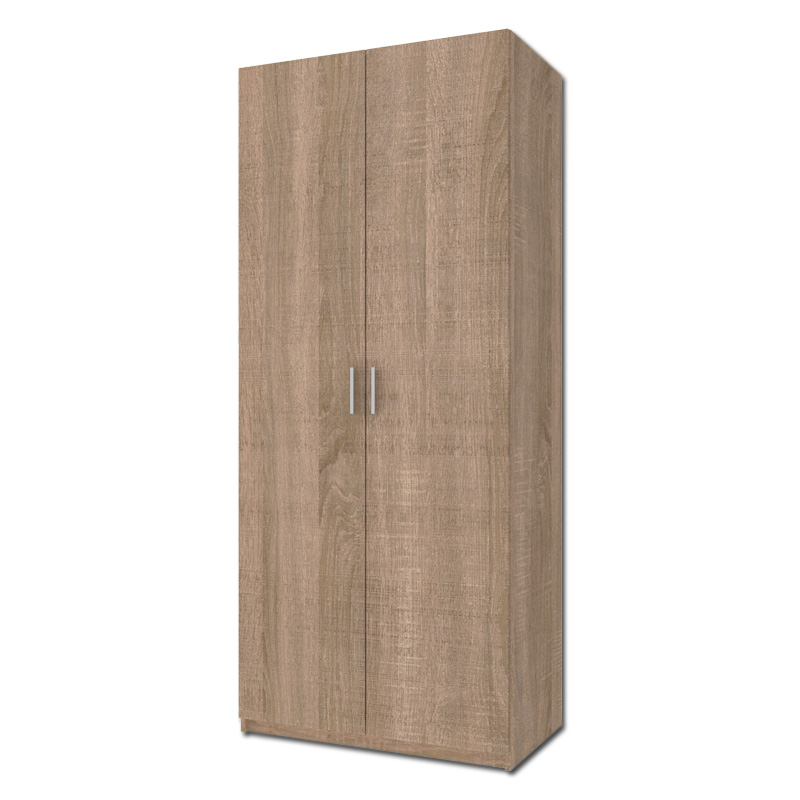 Ντουλάπα ρούχων Loto Megapap δίφυλλη σε χρώμα sonoma 90x52x210εκ. GP007-0031 Ντουλάπα ρούχων Loto Megapap δίφυλλη σε χρώμα sonoma 90x52x210εκ. GP007-0031