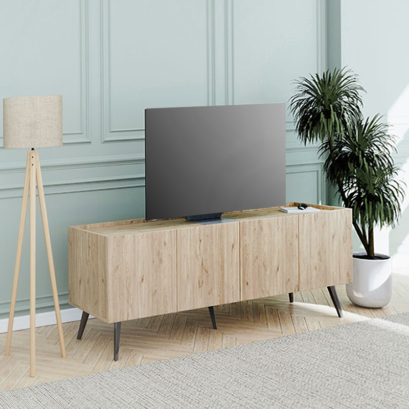 Έπιπλο τηλεόρασης Luna Megapap χρώμα florida oak 180x41x62εκ. Έπιπλο τηλεόρασης Luna Megapap χρώμα florida oak 180x41x62εκ.