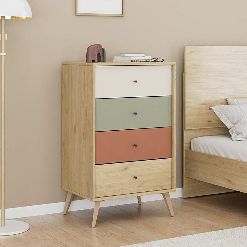 Συρταριέρα Terra Megapap χρώμα florida oak 60x44x100εκ. Συρταριέρα Terra Megapap χρώμα florida oak 60x44x100εκ.