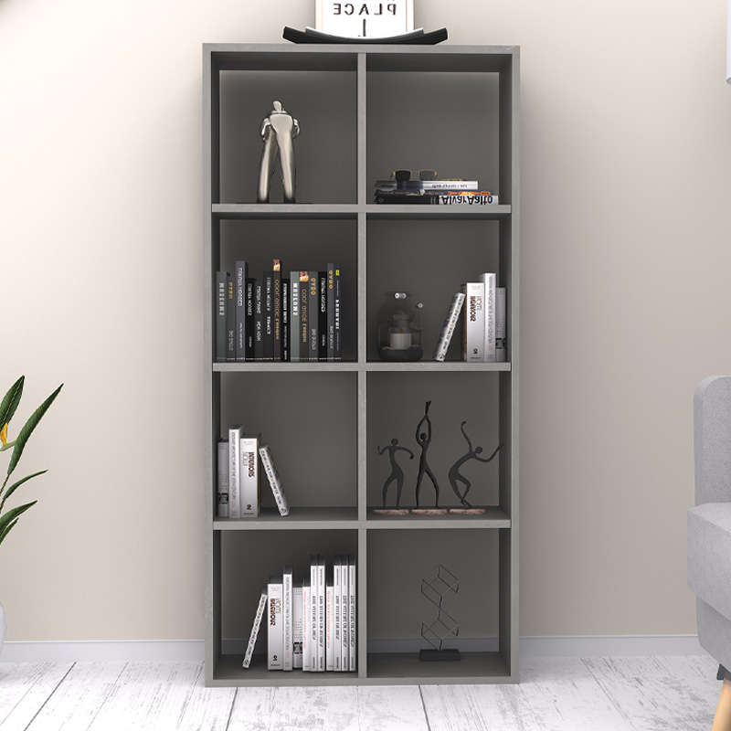 Βιβλιοθήκη Anser Megapap χρώμα γκρι σκυροδέματος 69,8x29x142εκ. Βιβλιοθήκη Anser Megapap χρώμα γκρι σκυροδέματος 69,8x29x142εκ.