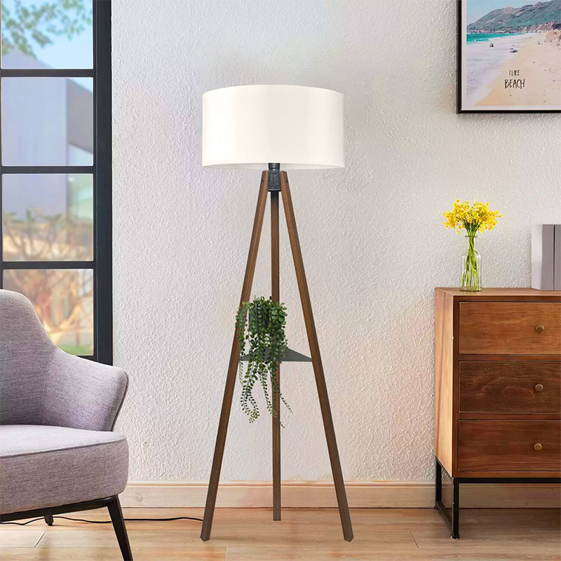 Φωτιστικό δαπέδου Thomas Megapap E27 Mdf/ύφασμα Pvc χρώμα καρυδί – κρεμ 38x38x135εκ. Φωτιστικό δαπέδου Thomas Megapap E27 Mdf/ύφασμα Pvc χρώμα καρυδί – κρεμ 38x38x135εκ.
