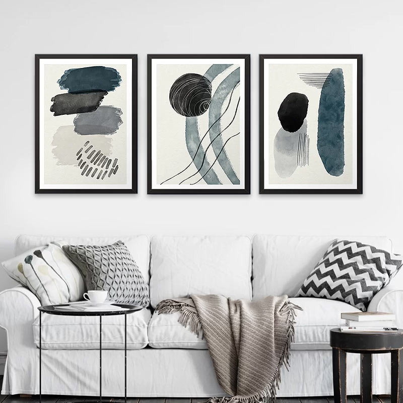 Πίνακας “Blue Dreams” Megapap 3 τμχ. σε πλαίσιο 35x45x2εκ. Πίνακας “Blue Dreams” Megapap 3 τμχ. σε πλαίσιο 35x45x2εκ.