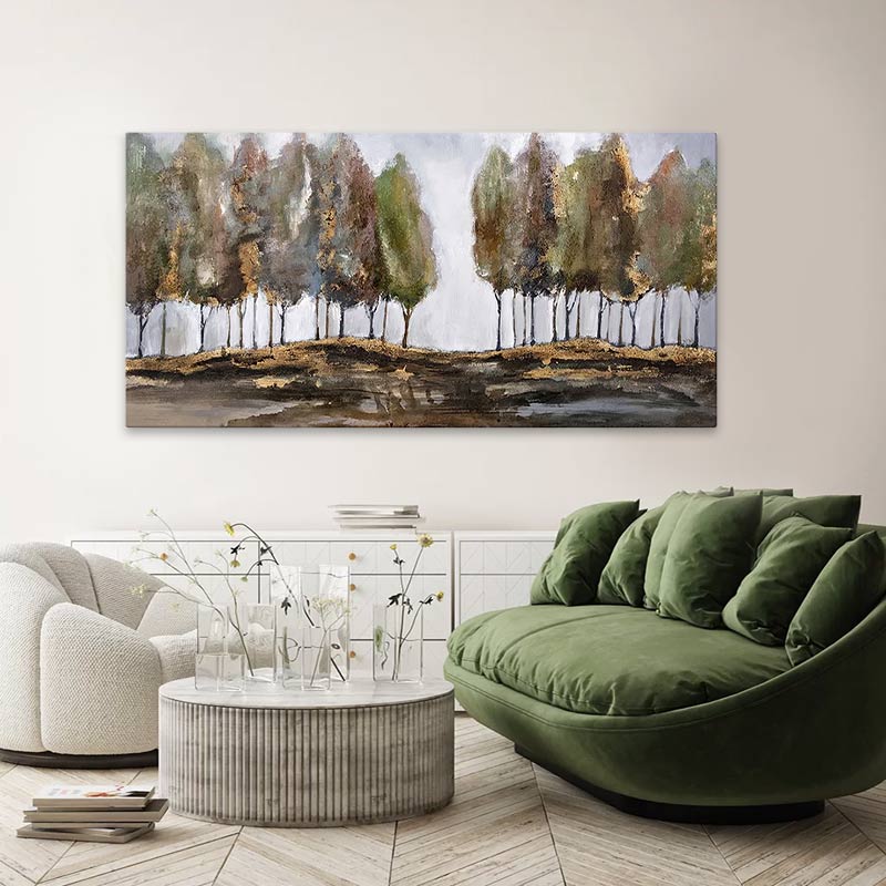 Πίνακας σε καμβά “Poplars” Megapap ψηφιακής εκτύπωσης 125x80x3εκ. Πίνακας σε καμβά “Poplars” Megapap ψηφιακής εκτύπωσης 125x80x3εκ.