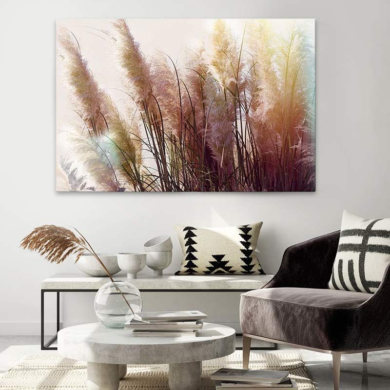 Πίνακας σε καμβά “Soft Pampas” Megapap ψηφιακής εκτύπωσης 90x60x3εκ. Πίνακας σε καμβά “Soft Pampas” Megapap ψηφιακής εκτύπωσης 90x60x3εκ.