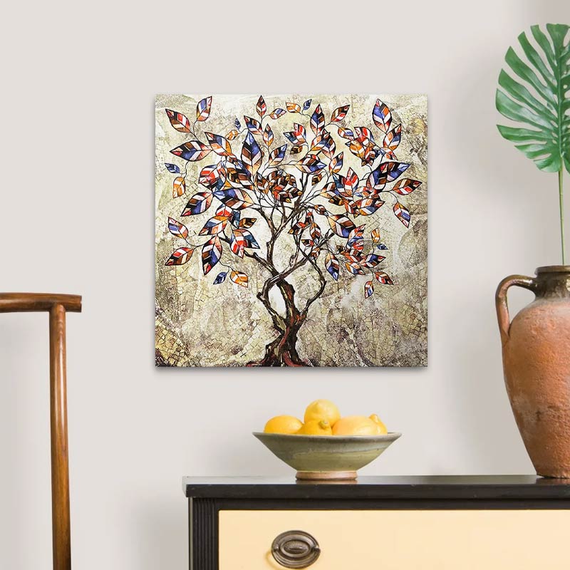 Πίνακας σε καμβά “Tree And Leaves” Megapap ψηφιακής εκτύπωσης 50x50x3εκ. Πίνακας σε καμβά “Tree And Leaves” Megapap ψηφιακής εκτύπωσης 50x50x3εκ.