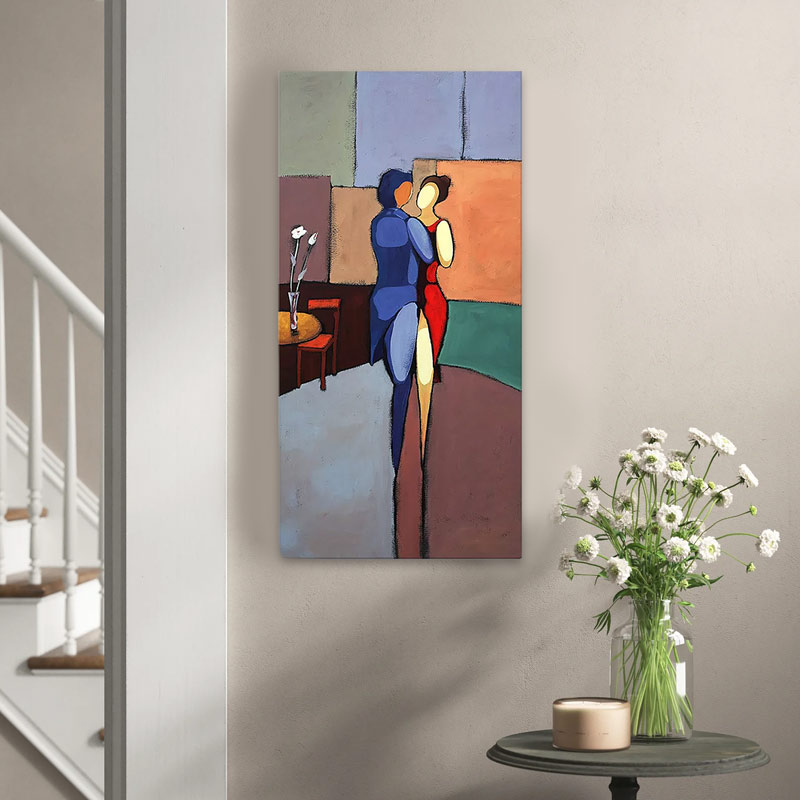 Πίνακας σε καμβά “Dance Couple” Megapap ψηφιακής εκτύπωσης 40x80x3εκ. Πίνακας σε καμβά “Dance Couple” Megapap ψηφιακής εκτύπωσης 40x80x3εκ.