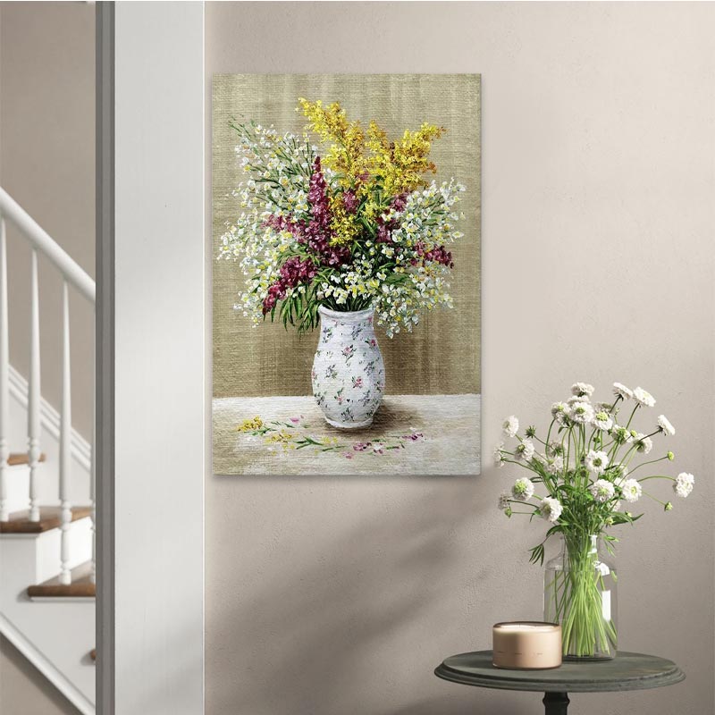 Πίνακας σε καμβά “Flowers in Vase” Megapap ψηφιακής εκτύπωσης 60x90x3εκ. Πίνακας σε καμβά “Flowers in Vase” Megapap ψηφιακής εκτύπωσης 60x90x3εκ.