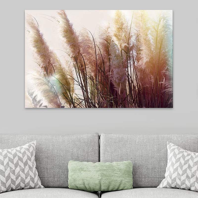 Πίνακας σε καμβά “Soft Pampas” Megapap ψηφιακής εκτύπωσης 125x80x3εκ. Πίνακας σε καμβά “Soft Pampas” Megapap ψηφιακής εκτύπωσης 125x80x3εκ.