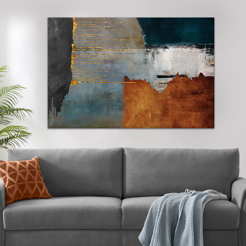 Πίνακας σε καμβά “Abstract Retro” Megapap ψηφιακής εκτύπωσης 140x70x3εκ. Πίνακας σε καμβά “Abstract Retro” Megapap ψηφιακής εκτύπωσης 140x70x3εκ.
