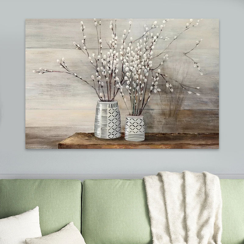 Πίνακας σε καμβά “Willow Flowers” Megapap ψηφιακής εκτύπωσης 100x70x3εκ. Πίνακας σε καμβά “Willow Flowers” Megapap ψηφιακής εκτύπωσης 100x70x3εκ.