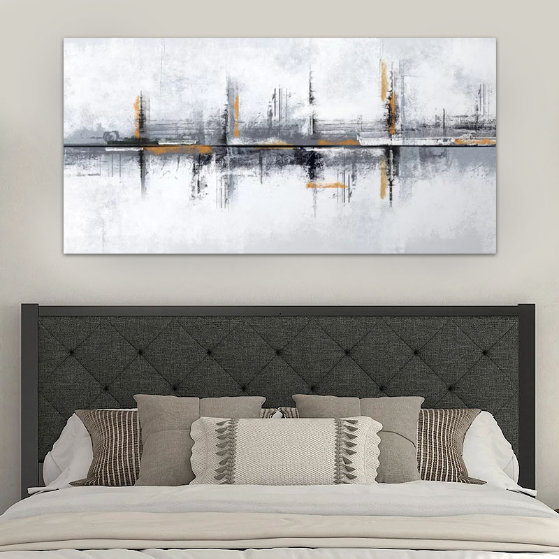 Πίνακας σε καμβά “Port” Megapap ψηφιακής εκτύπωσης 140x70x3εκ.