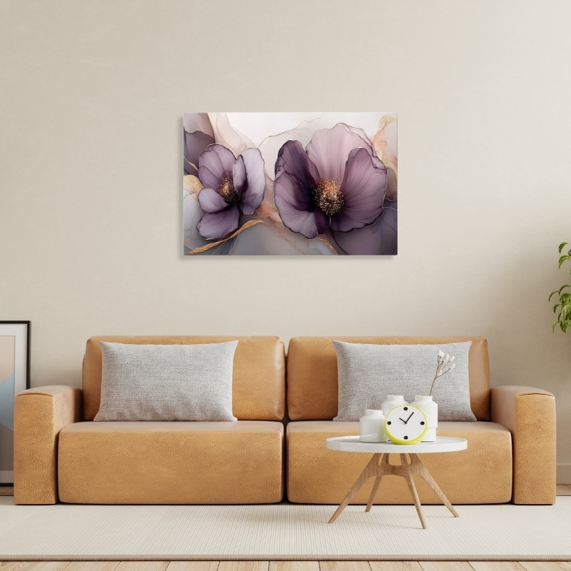 Πίνακας σε καμβά “Purple Peonies” Megapap ψηφιακής εκτύπωσης 100x70x3εκ. Πίνακας σε καμβά “Purple Peonies” Megapap ψηφιακής εκτύπωσης 100x70x3εκ.
