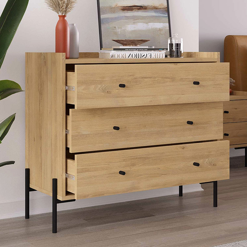 Συρταριέρα Malta Megapap χρώμα sapphire oak 94x40x80,1εκ. Συρταριέρα Malta Megapap χρώμα sapphire oak 94x40x80,1εκ.