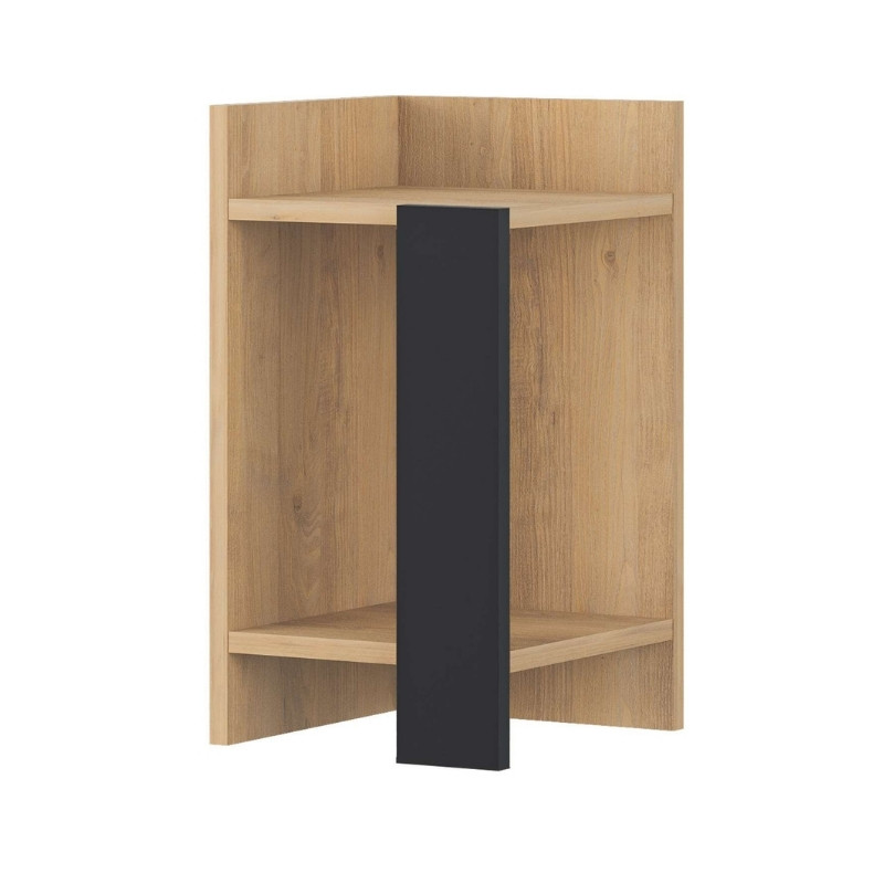 Κομοδίνο Elos Megapap χρώμα saphhire oak – silky black 30×31,7×55εκ. Κομοδίνο Elos Megapap χρώμα saphhire oak – silky black 30×31,7×55εκ.