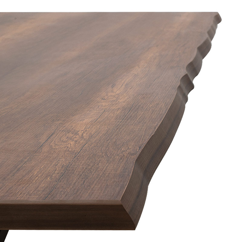 Τραπέζι Walter Megapap Mdf – μεταλλικό χρώμα καρυδί 140x80x75εκ. Τραπέζι Walter Megapap Mdf – μεταλλικό χρώμα καρυδί 140x80x75εκ.