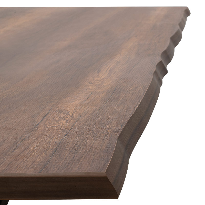 Τραπέζι Walter Megapap Mdf – μεταλλικό χρώμα καρυδί 200x100x75εκ. Τραπέζι Walter Megapap Mdf – μεταλλικό χρώμα καρυδί 200x100x75εκ.