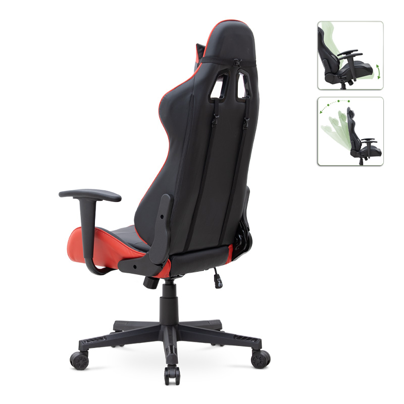 Καρέκλα γραφείου Gaming Alonso Megapap από τεχνόδερμα χρώμα κόκκινο – μαύρο 67x70x125/135 εκ. Καρέκλα γραφείου Gaming Alonso Megapap από τεχνόδερμα χρώμα κόκκινο – μαύρο 67x70x125/135 εκ.